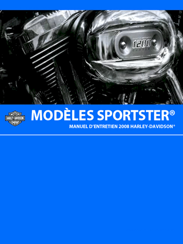Manuel Harley Sportster - 2008